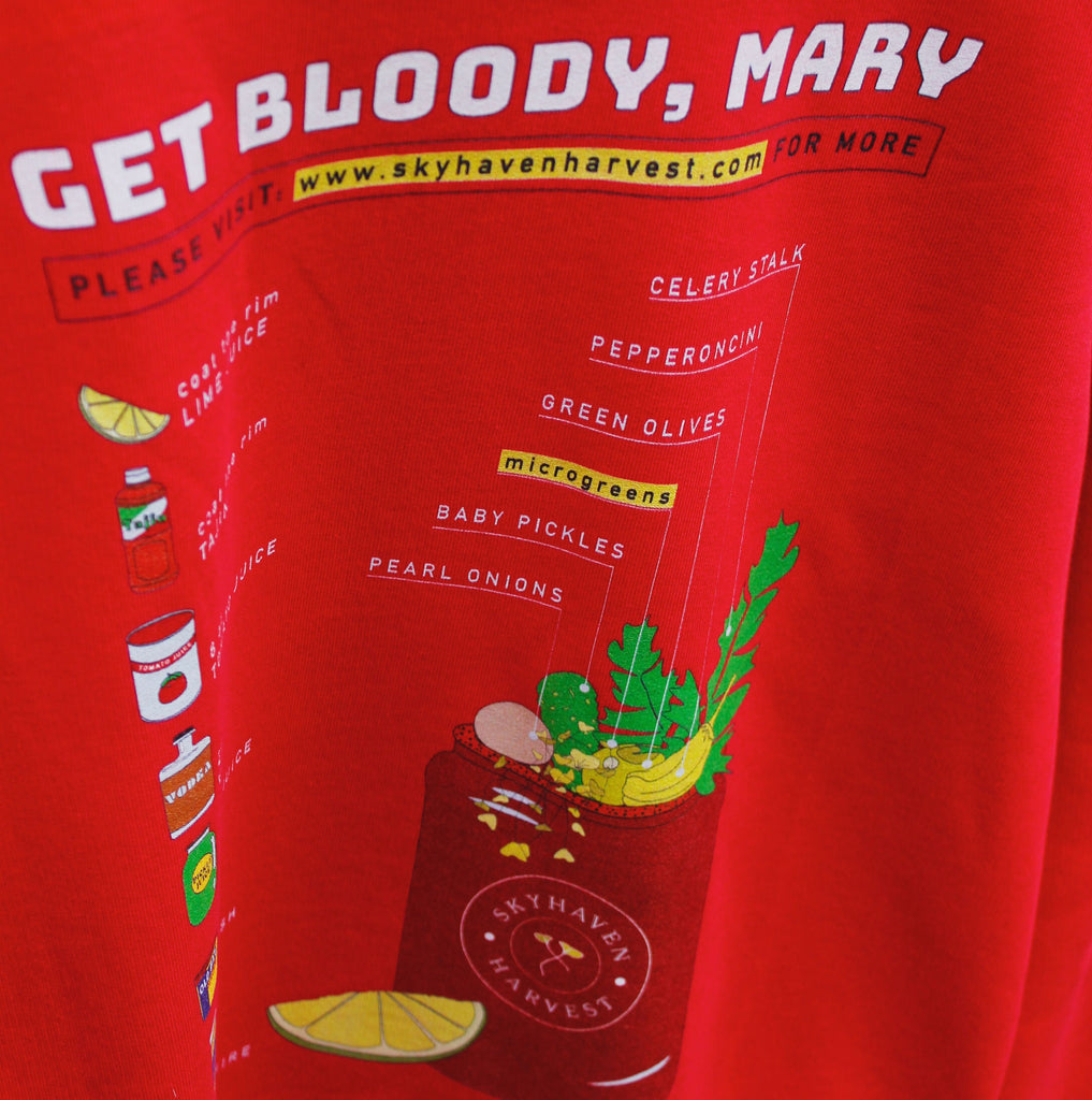 Get Bloody, Mary Unisex Organic Sweatshirt