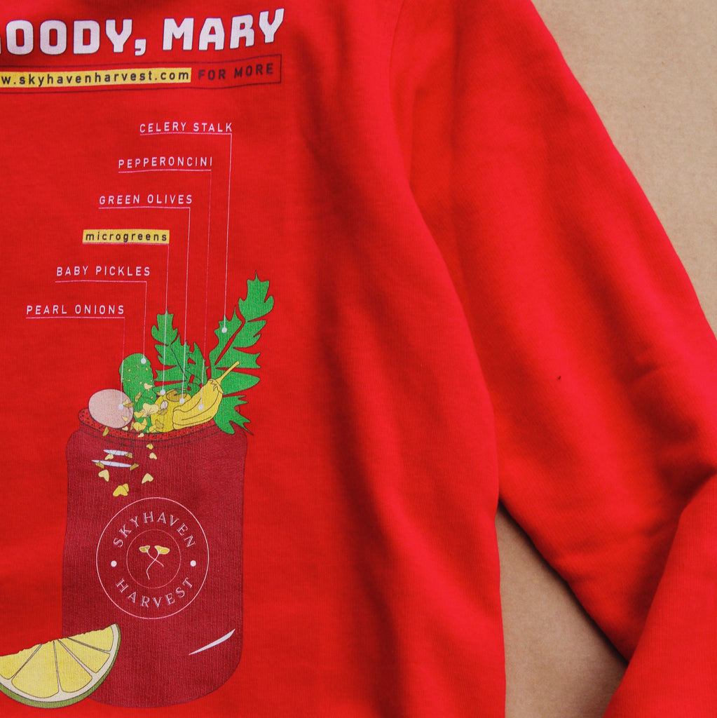 Get Bloody, Mary Unisex Organic Sweatshirt