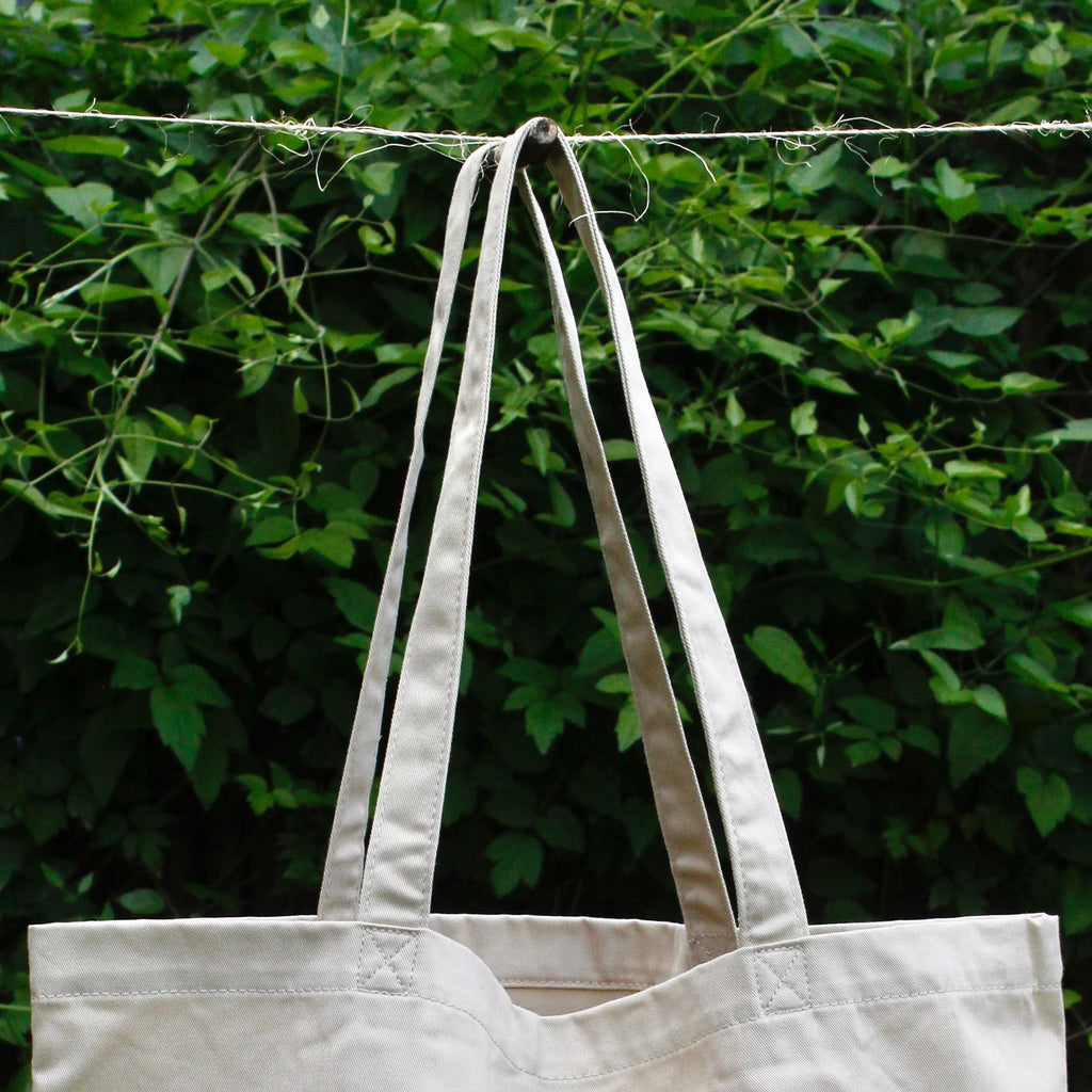Large Organic Tote Bag [Live Intentionally]